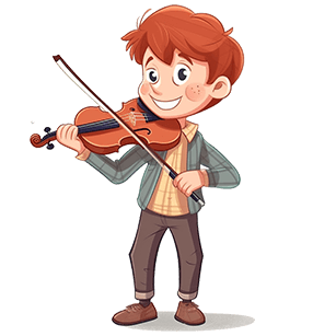 Lekcje gry na skrzypcach dla chłopców