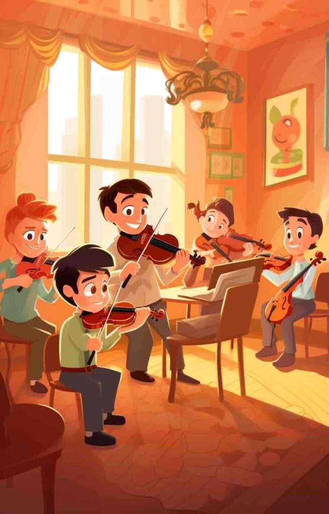 Szkoła muzyki skrzypiec